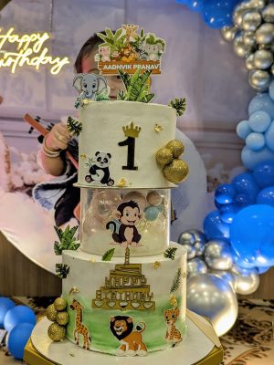 Jungle Theme With Acrylic Box