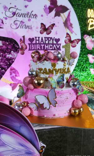 Tanvika – Butterfly Theme Tanvika - Butterfly Theme