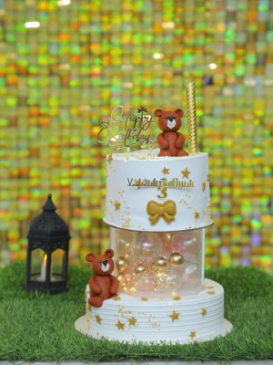 Teddy Theme with Acrylic Box