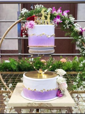 Wedding Cake Ring Stand